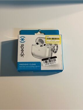 Clear hard shell case compatible AirPods (Gen 3)